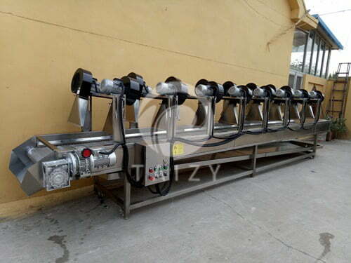 Vegetable and fruit Air-drying production line