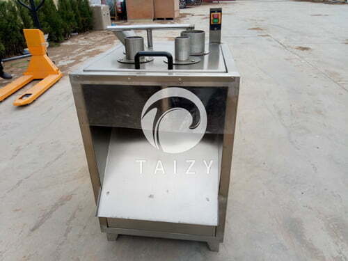 Banana potato radish slicing machine