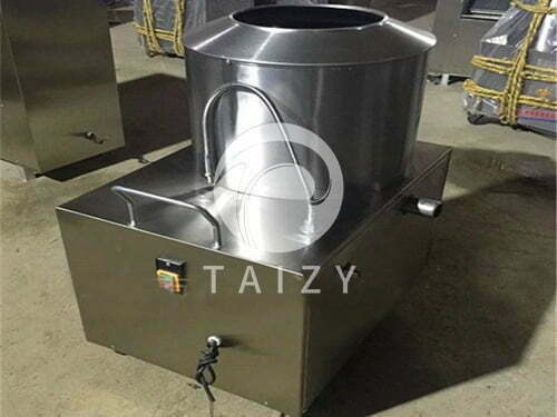 Barrel peeling cleaning machine