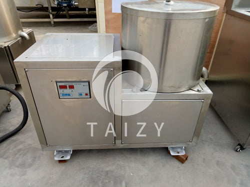 Dewater deoil machine for vegetable, fried food