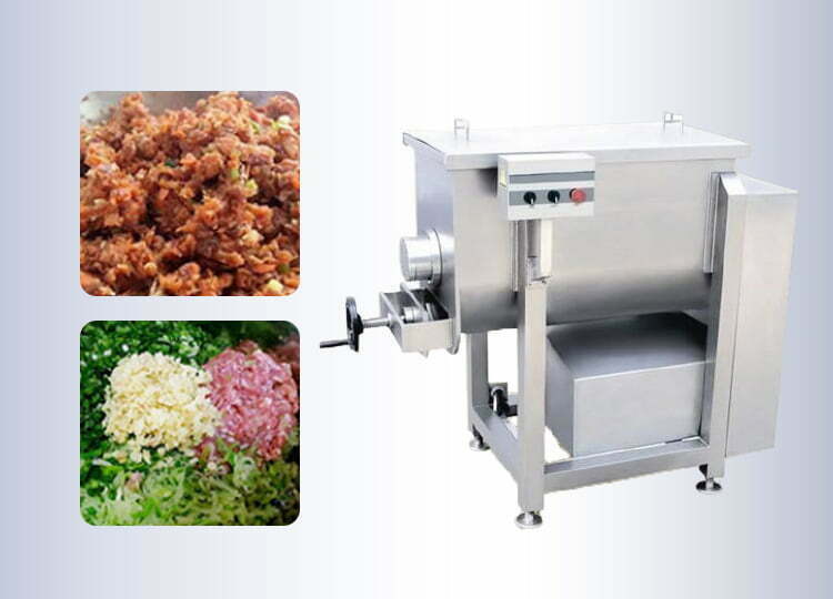 Vacuum vegetable meat mixer machine | meat blending machine