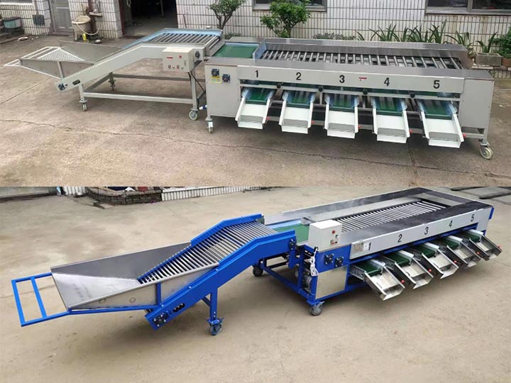 automatic potato onion grading machine