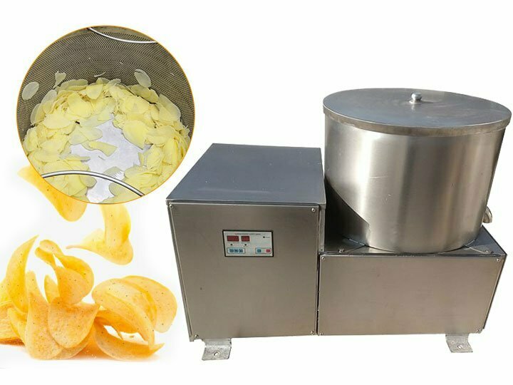 De-oiling machine