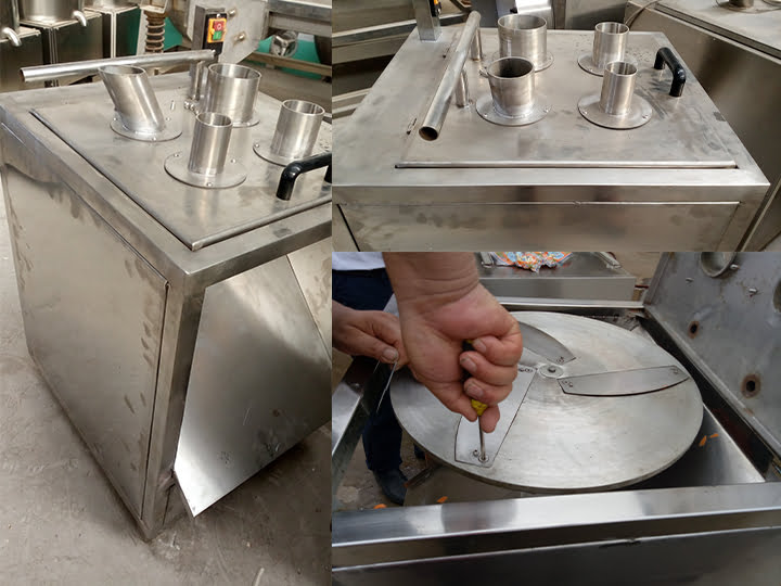 commercial electric vegetable slice cutting machine
