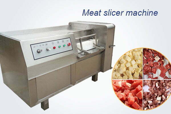 Restaurant cube meat dicing machine for sale