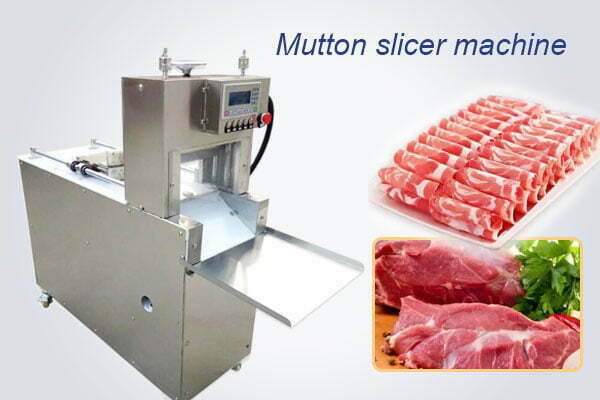 Beef and mutton roll cutting machine | meat slicer machine