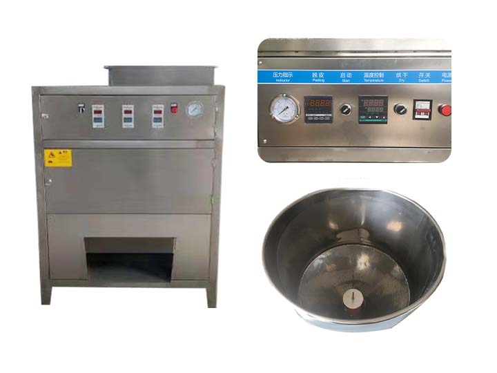 commercial onion peeler machine details