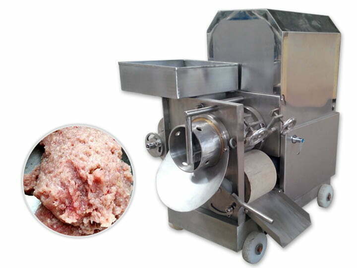 Fish deboner machine for seperating fish meat and bone