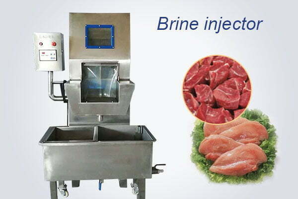 Meat duck breast brine injecting machine