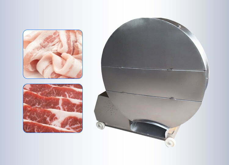 Industrial meat block flaker machine | froze meat slicer