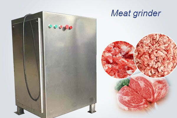 Industrial fresh frozen meat grinder machine for sale