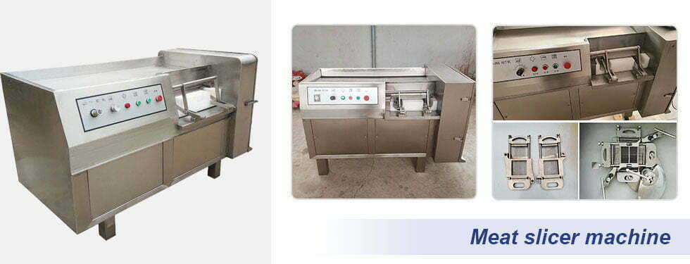 meat dice cutting machine details
