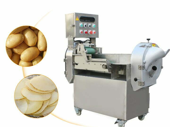 How to make potato chips--Automatic Potato Slicer machine