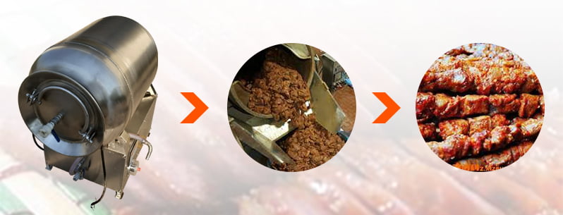 vacuum meat marinator tumbler