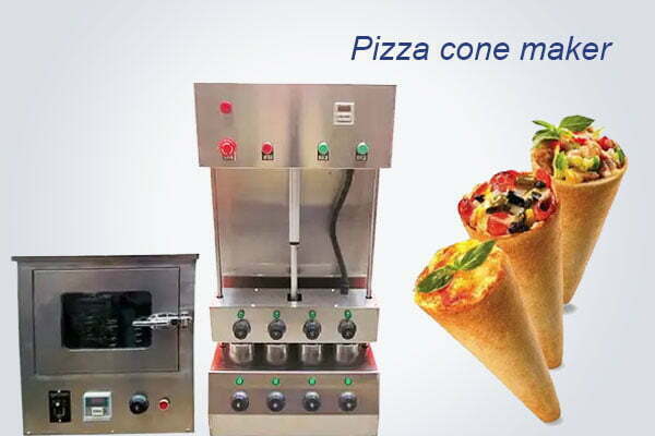 Rotational pizza cone oven machine | pizza cone maker