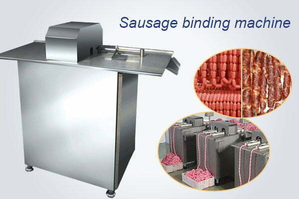 Sausage binding machine | electric sausage knot tying machine