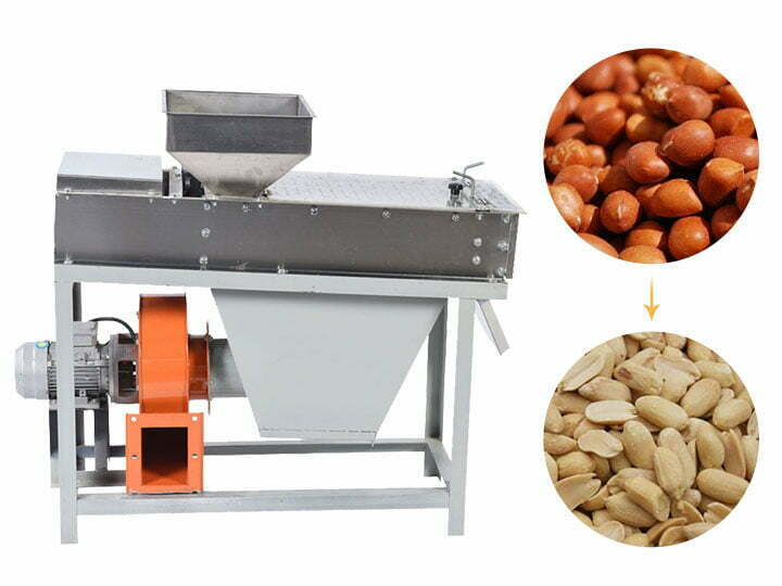 Automatic peanut peeling machine / peanut red skin peeler