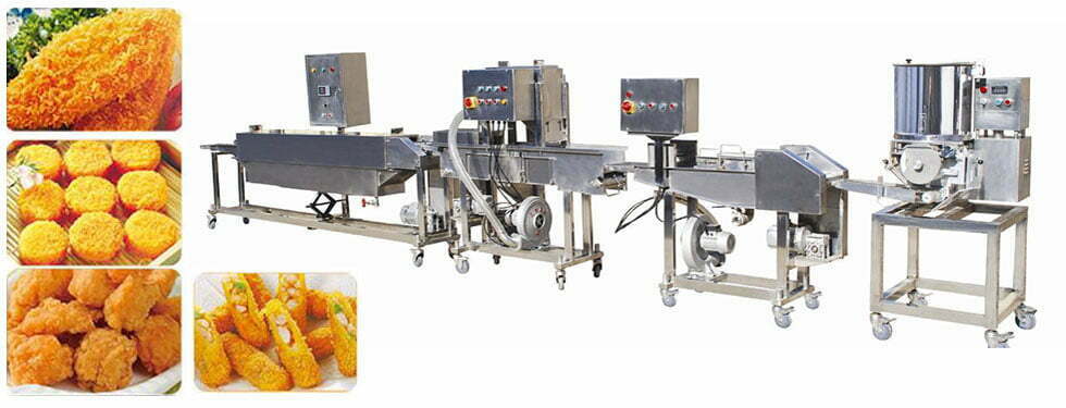 small hamburger patty forming line