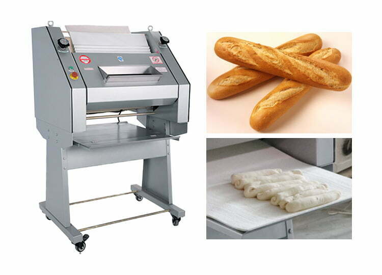 French bread rolling molding machine | dough roller machine