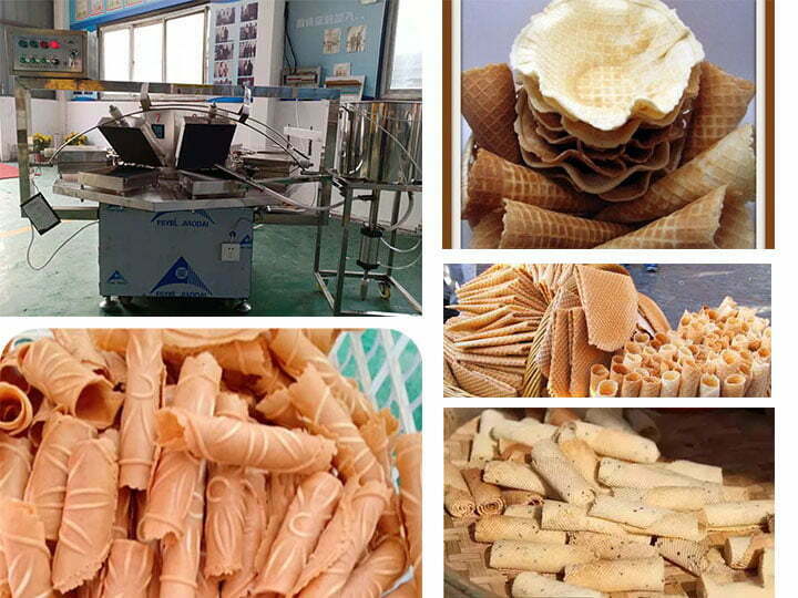 barquillos making machine application