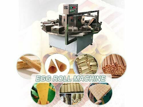 Commercial crispy roll biscuit machine | coconut rolls making machine