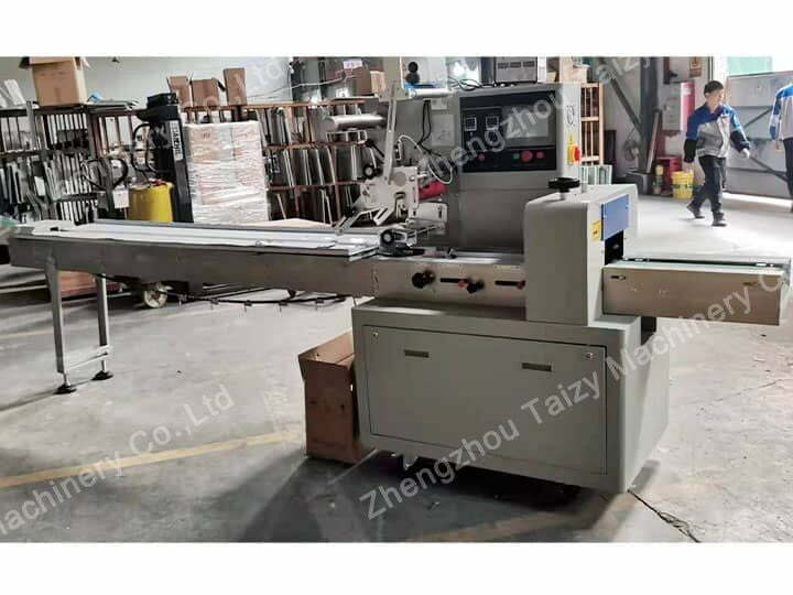 ice popsicle wrapping machine delivered to USA