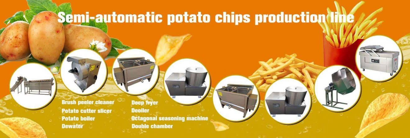 potato chips production line