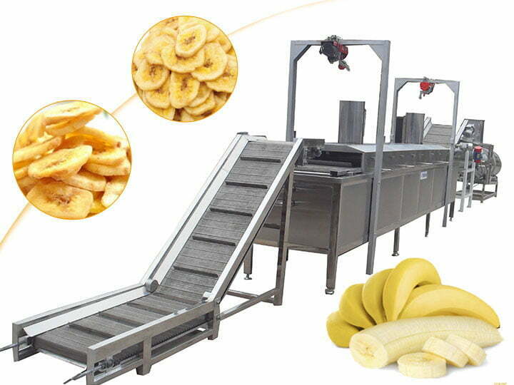 Banana chips production line | plantain chips processing plant