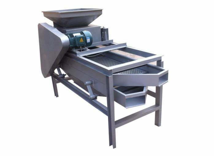 almond shelling sheller machine
