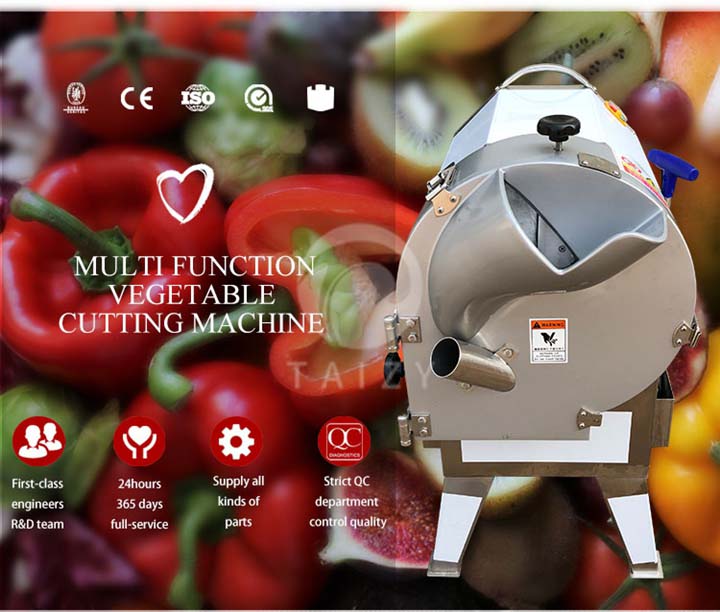 Commercial potato slicer machine for cutting potato chips