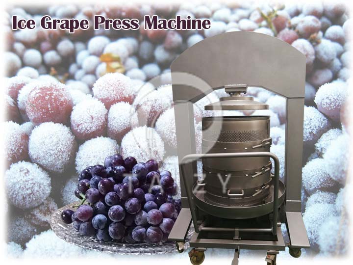 Grape juicer machine / ice grape press machine