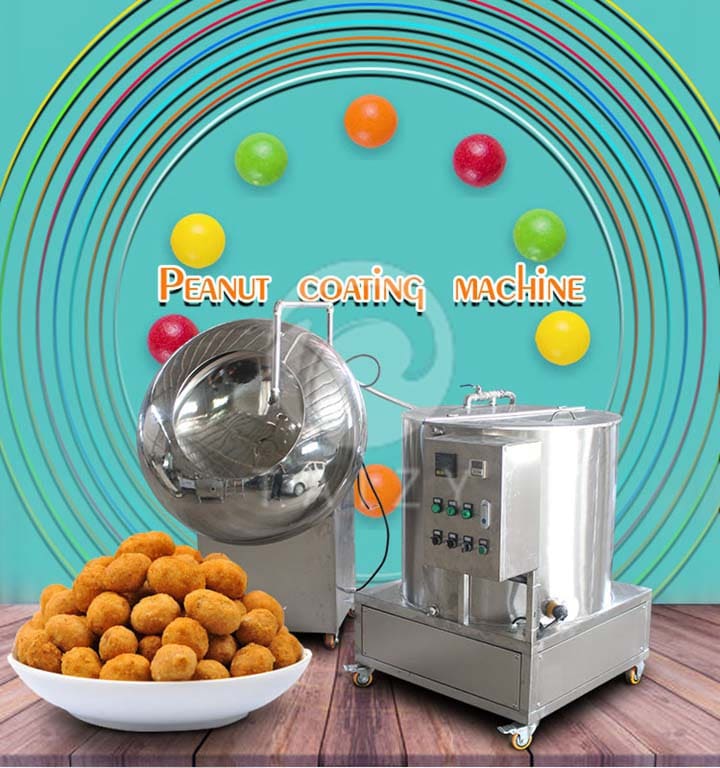 peanut coating machine