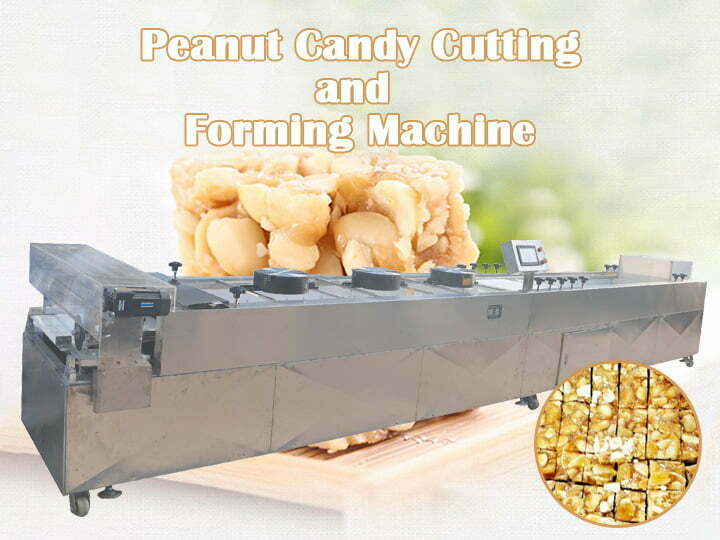 caramel cutter | peanut brittle forming cutting machine