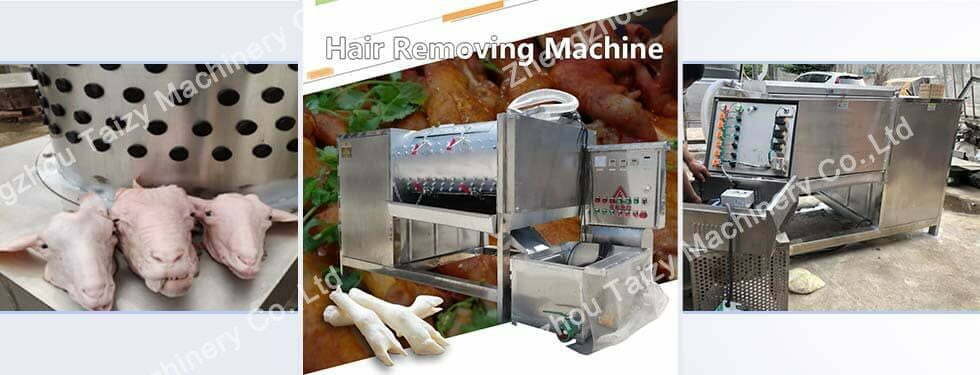 sheep foot hair cleaning machine