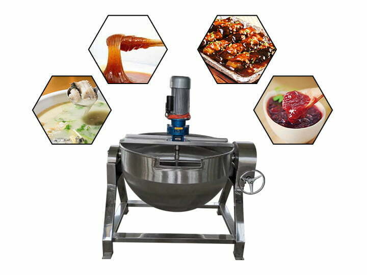 Steam jacketed kettle exported to Australia