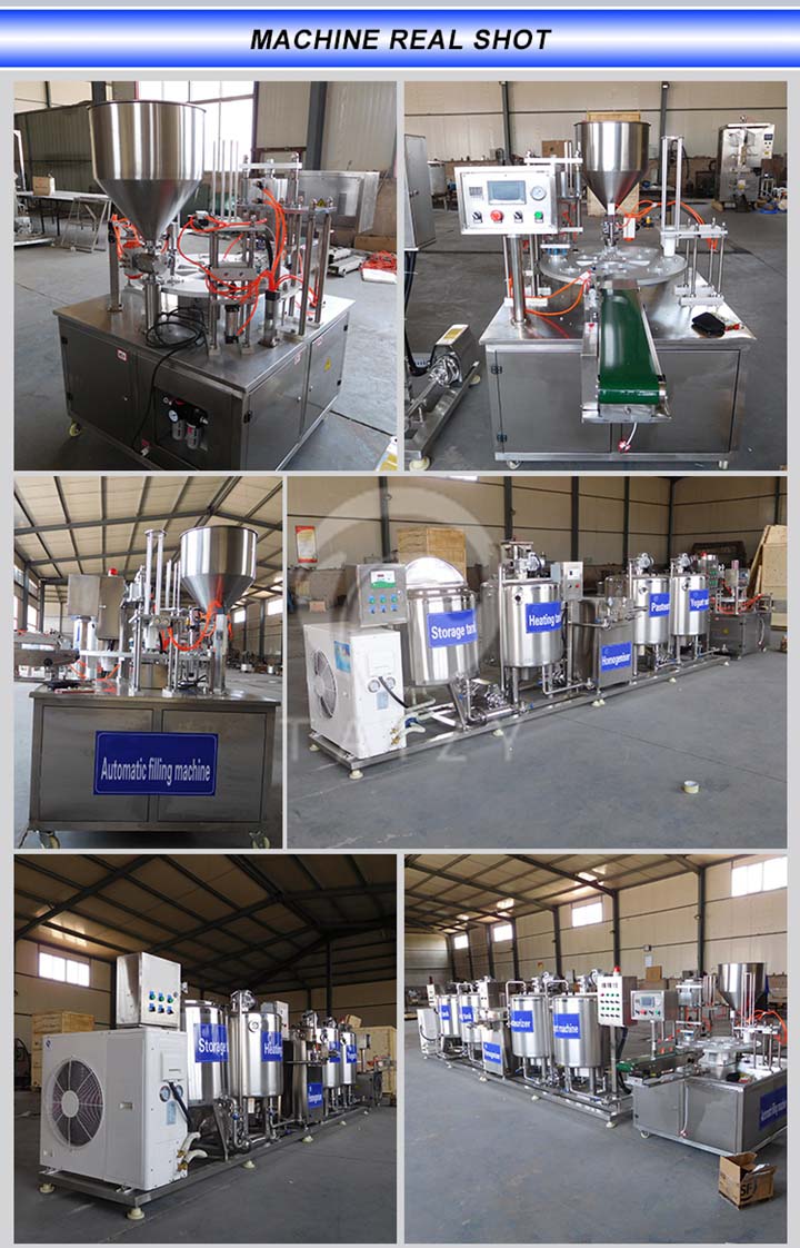 yogurt machine stock