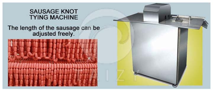 “
The diameter of the orifice plate of the meat grinder can be customized according to the customer’s finished product requirements. We can customize orifice plates with a diameter of 4-15mm.
![“
Meat cutting mixer
The meat cutting mixer can cut the meat into a delicate state and mix other ingredients evenly. Such an operation can prevent muscle myoglobin, fat and other nutrients from being oxidized and destroyed, thereby retaining the original color, fragrance, taste, and various nutrient content. This machine can improve the fineness of meat and increase elasticity by cutting and mixing.
meat mixer
Sausage mixing machine
Vacuum stuffing mixing machine is mainly used for sausages and is also the preferred equipment for producing quick-frozen foods. Through the vacuum negative pressure, the food stuffing, meat stuffing are fully expanded with good elasticity and bright color. In addition, there is no bubbles inside the meat. The unique blender can refine the minced meat. After the meat processing, the animal protein between the meat fibers can be freely precipitated, which can ensure that the meat is stirred evenly in a fluffy state. The added sauce can be fully absorbed, making the stuffing fluffy and tender. The machine is suitable for canteens, hotels, food processing plants, pharmaceutical plants, chemical plants,etc. The sausage processed by it is isolated from oxygen, reducing the growth of bacteria and improving the brittleness of the meat.
stuff mixing machine
Sausage filling machine
The sausage filling machine is an indispensable equipment in the sausage maker. It can fill large, medium, and small size sausage with various specifications, widely applying to fill animal casings, protein casings, and plastic casings. Sausage filling machine is easy to operate, and all parts are made of stainless steel with safe and hygienic features. Large capacity hopper makes it efficient and fast. It is also equipped with a transfer switch, double pedal control.
![“
![“
Sausage binding machine
Sausage binding machine is to bind the wires between the sausages and fully separate them. It adopts the hand-crank design, automatically binding the wires with high efficiency and fast speed.
![
