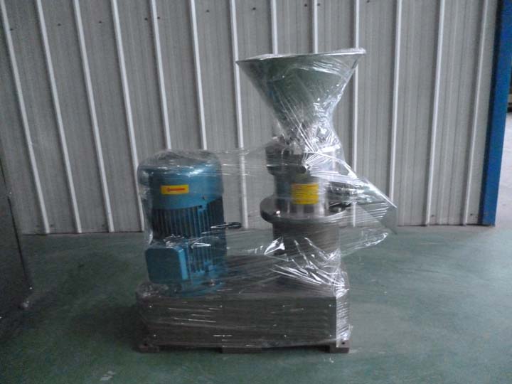 small peanut butter machine delivered to South Africa