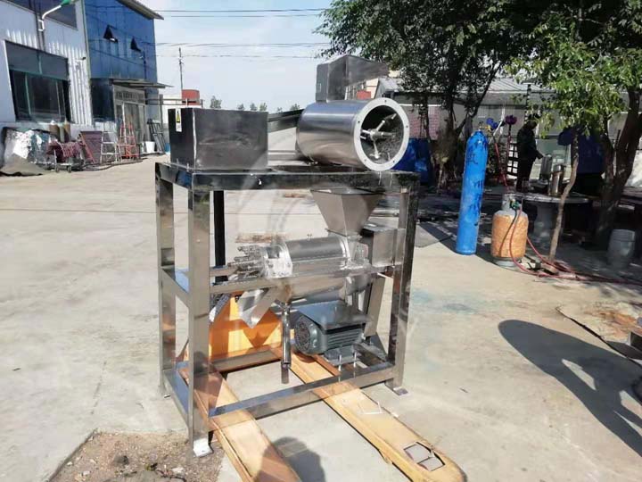 fruit pulping machine deliver to South Africa
