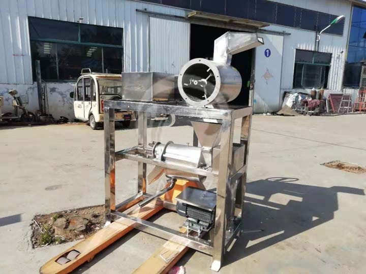 delivery site of juicing machine