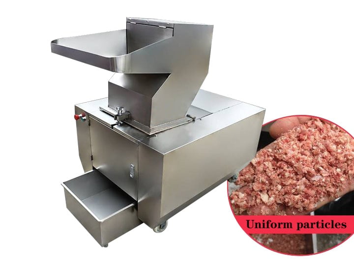 Application of fish bone crusher machine
