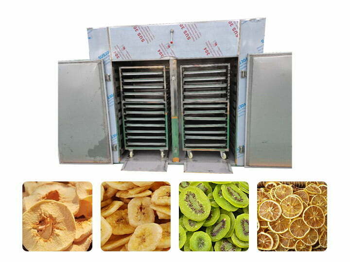 60 trays fruit dehydrator machine running in Australia