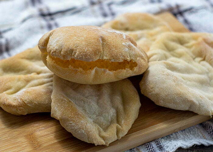 How to bake pita bread and make sure it is hollow