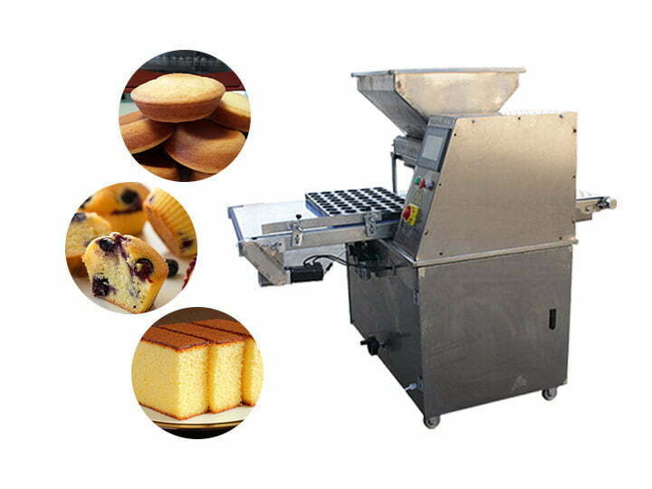 Automatic cake depositor machine | sponge cake making machine