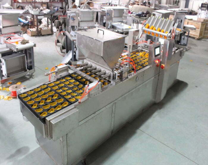 cupcake filling and forming machine