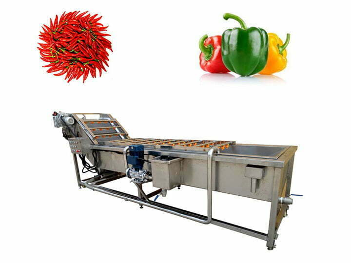 chili bell pepper washing machine