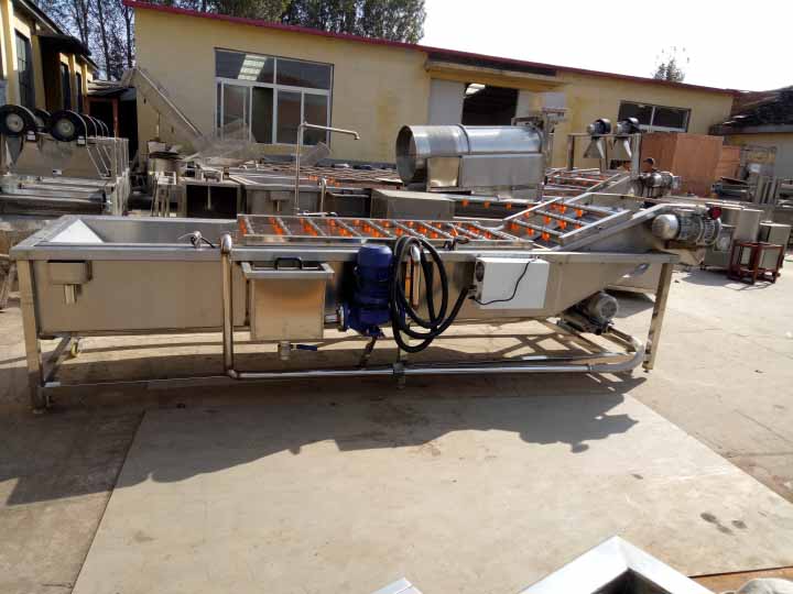 potato cleaning machine