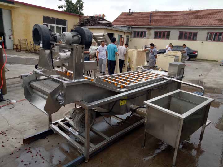 potato washing machine wait for delivery