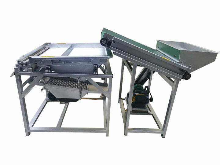 green bean peeling machine