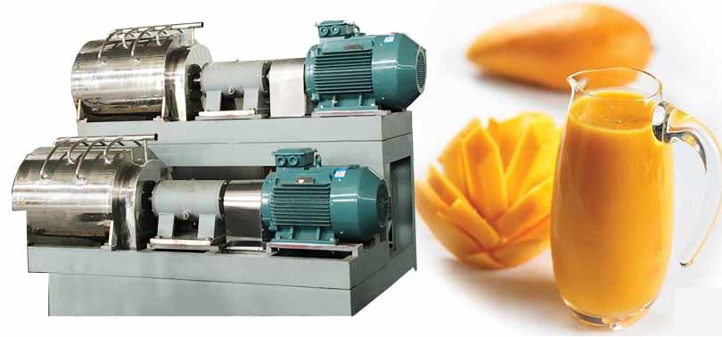 mango juice pulping machine